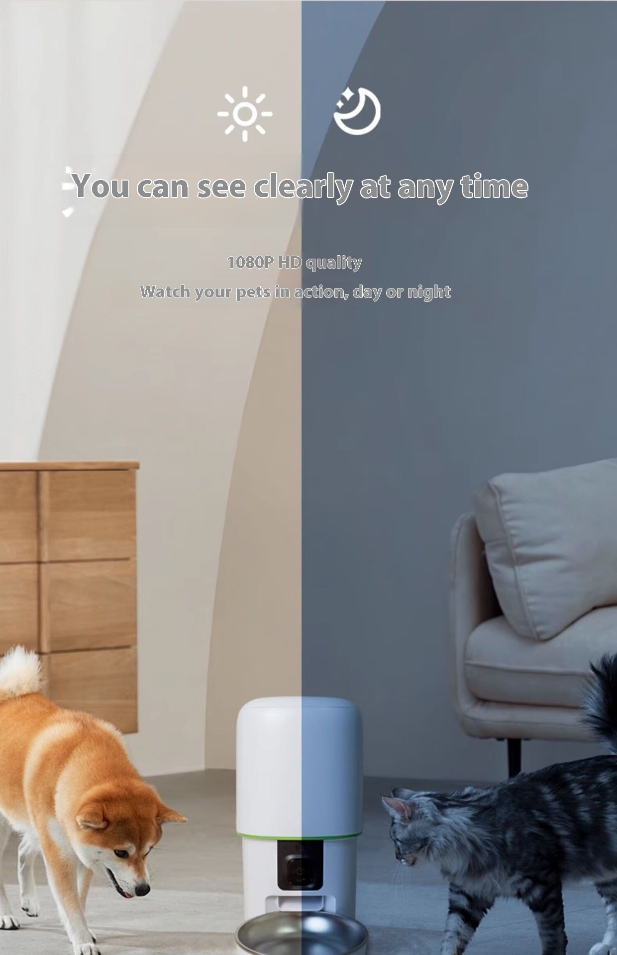 Smart Automatic Pet Feeder with Remote Video