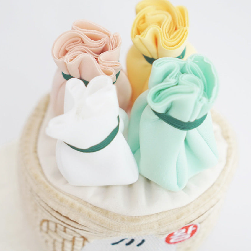 Korean Style Dog Toy - Cute Dumpling Design
