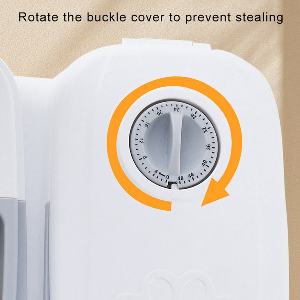 Automatic Pet Feeder with Timer for Cats and Dogs