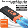 Dual-Head Ultrasonic Dog Bark Stopper & Training Torch