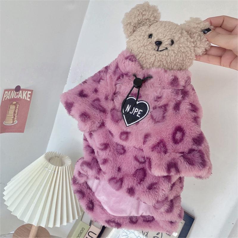 Thick Plush Warm Hoodie for Cats