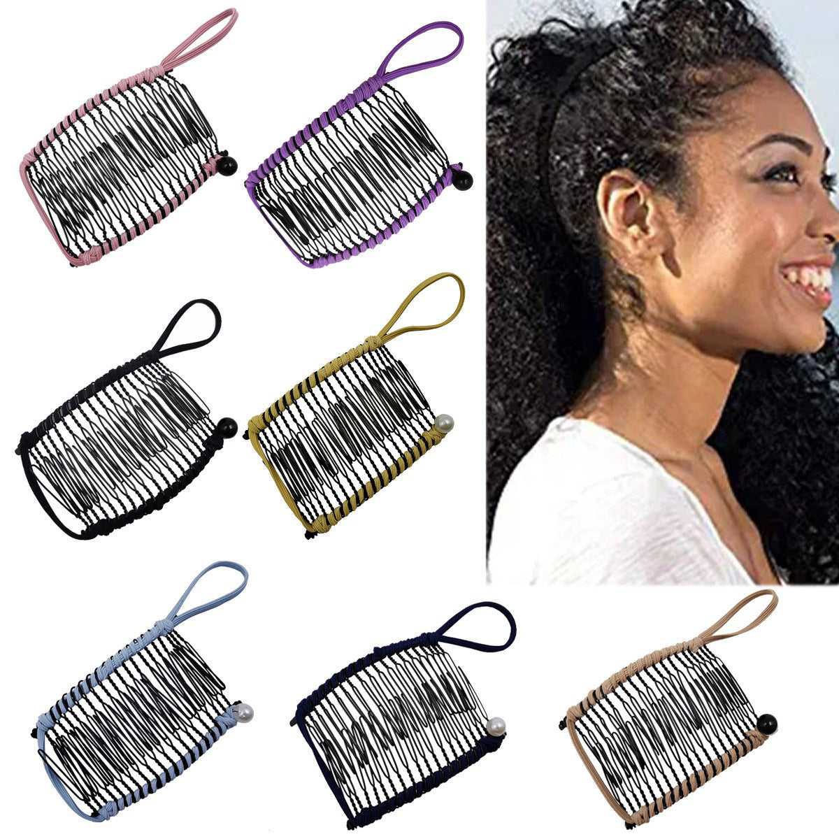 Fashionable Banana Hair Clip for Easy Updos