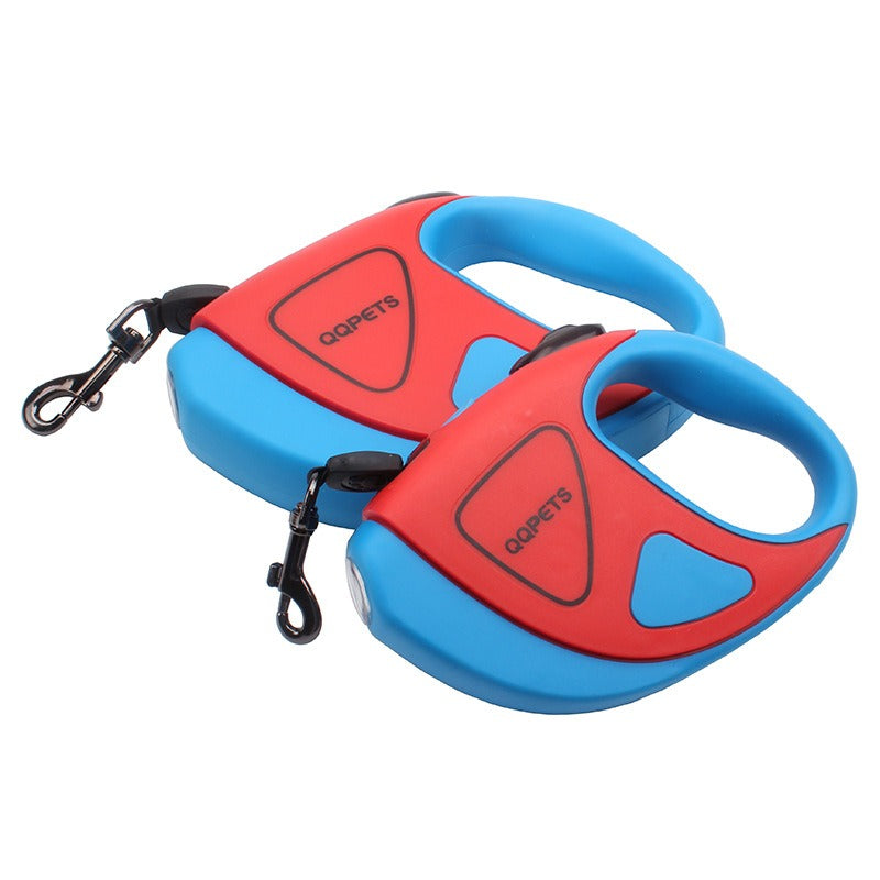 Retractable Dog Leash with Light