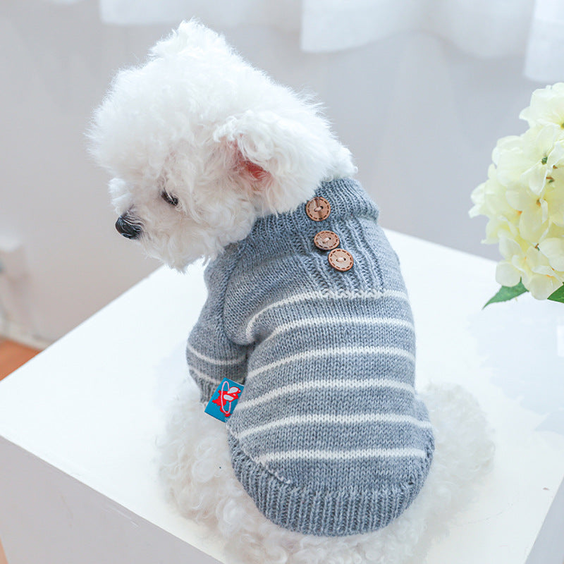 Dog and Cat Two-Piece Warm Clothing Set