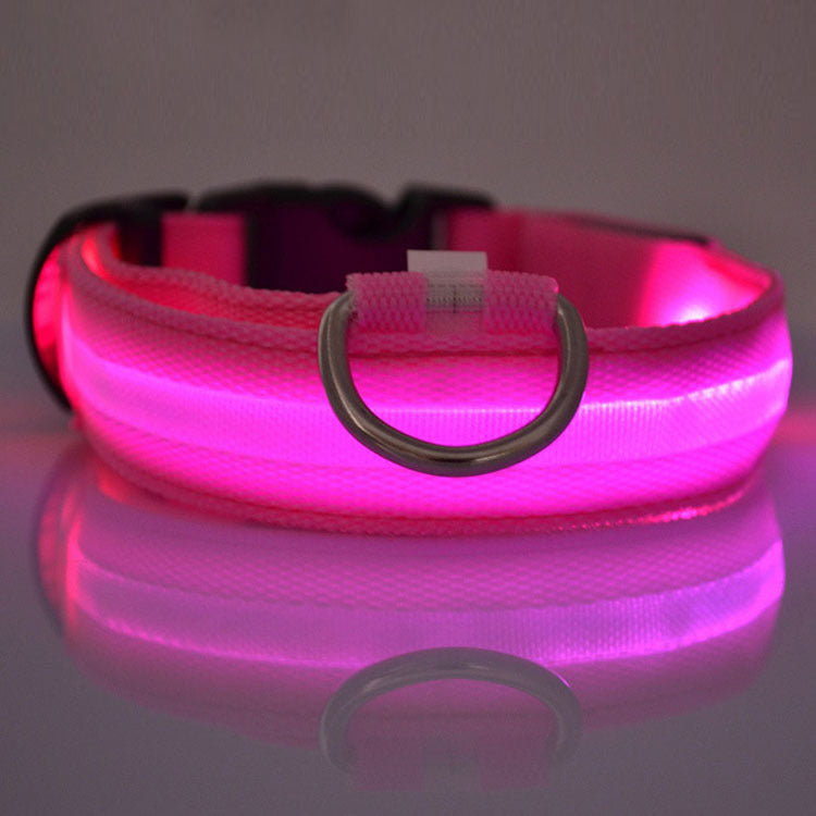 Creative LED Pet Collar for Dogs - Night Safety Light
