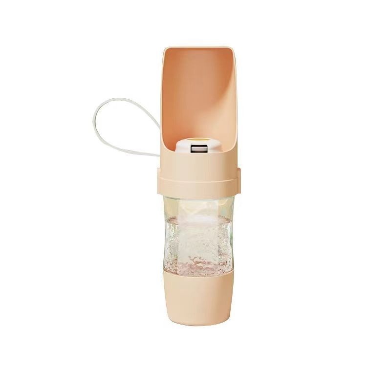 2-in-1 Travel Dog Water Bottle and Feeder