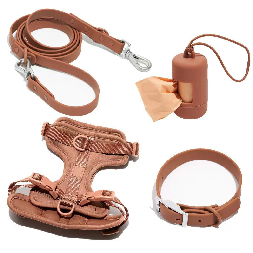 Waterproof Tactical Dog Chest Harness and Collar