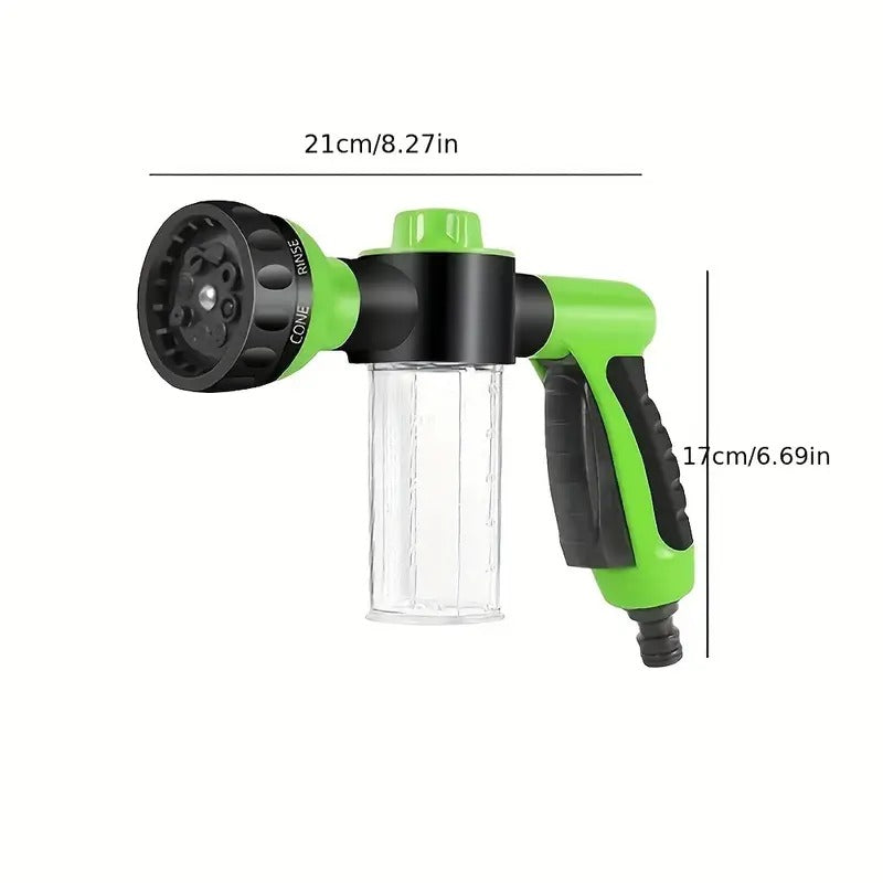Pet Dog Wash Outdoor High-Pressure Sprayer Brush & Grooming Comb
