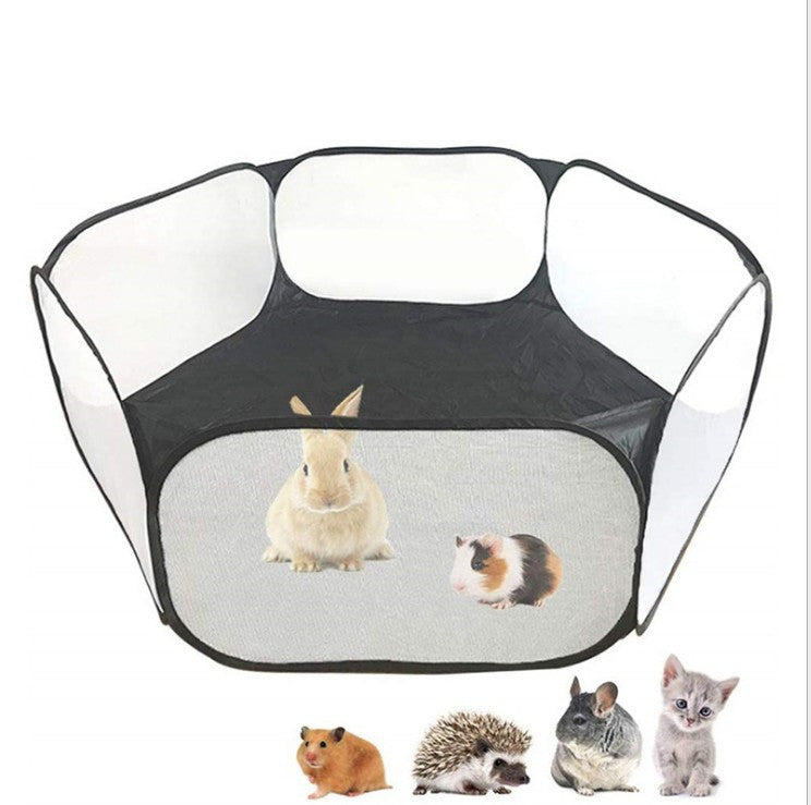 Portable Folding Playpen for Small Pets Indoor/Outdoor