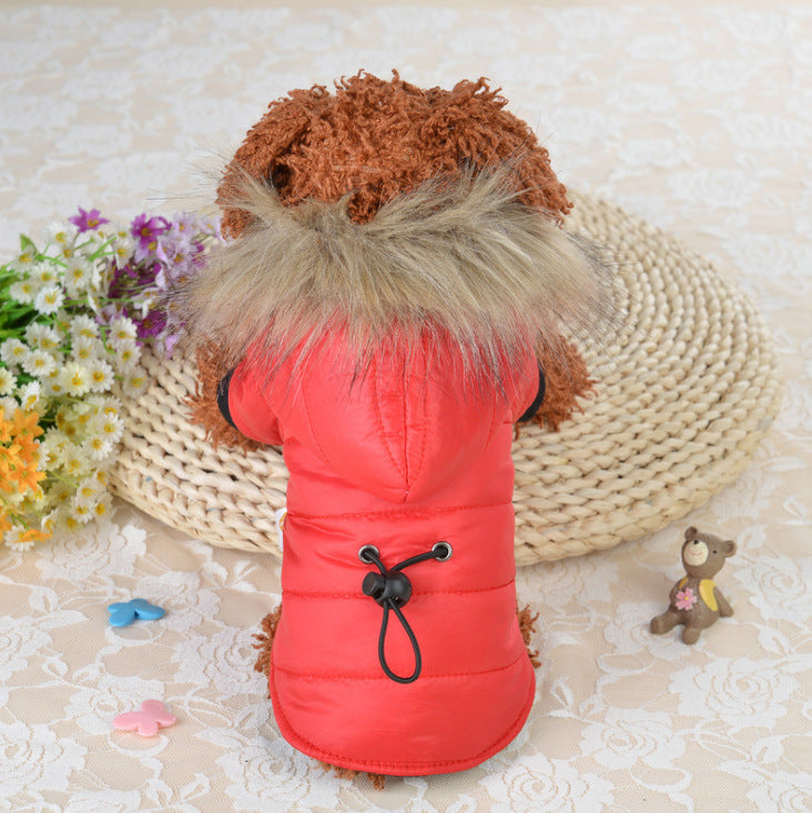Dog Down Jacket for Pets, Warm Pet Clothing