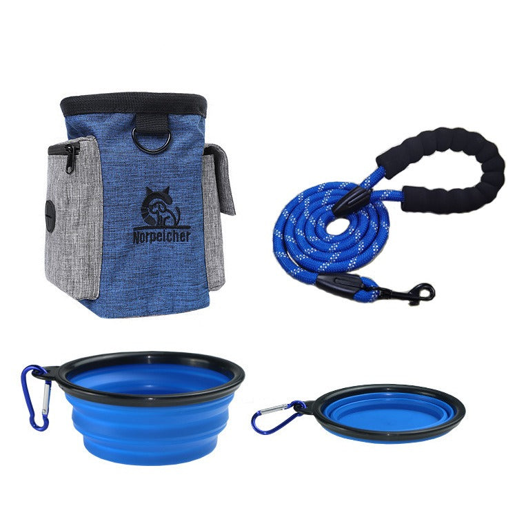 Pet Rope & Dog Bowl