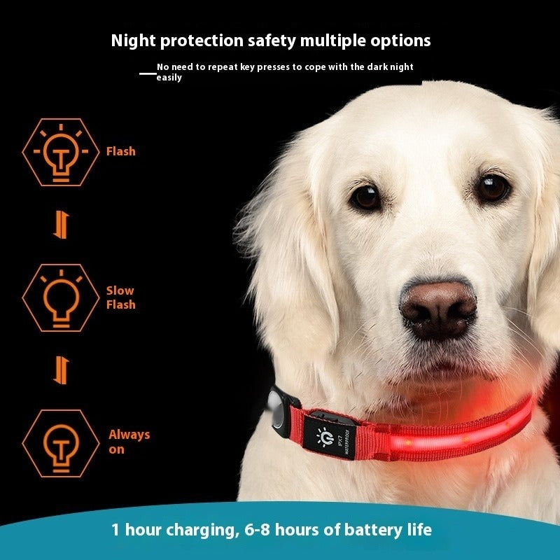 Waterproof LED Pet Luminous Collar