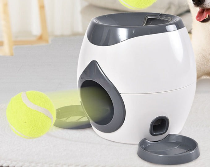 Interactive Pet Tennis Ball Feeder