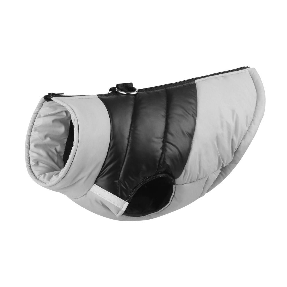 Waterproof Winter Dog Vest Jacket with Zipper