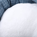 Round Pet Bed for Cats and Dogs - Soft and Stylish