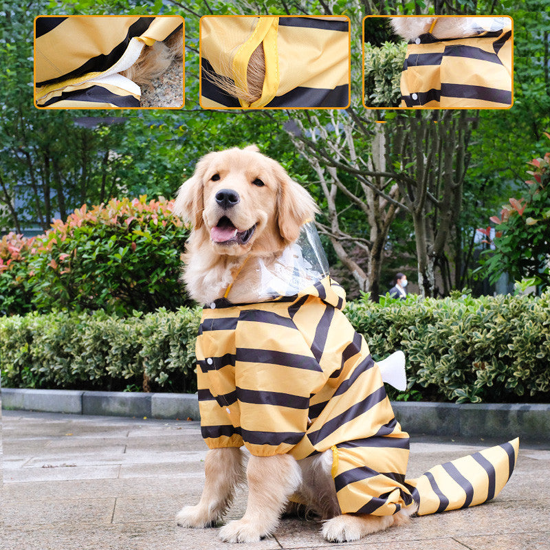 All-Inclusive Raincoat for Four-Legged Pets