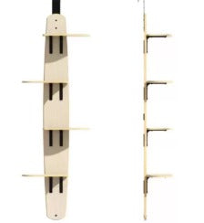 Wooden Wall-mounted Cat Tree