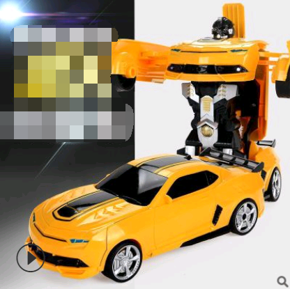 Transforming Robot Toy with Remote Control Car