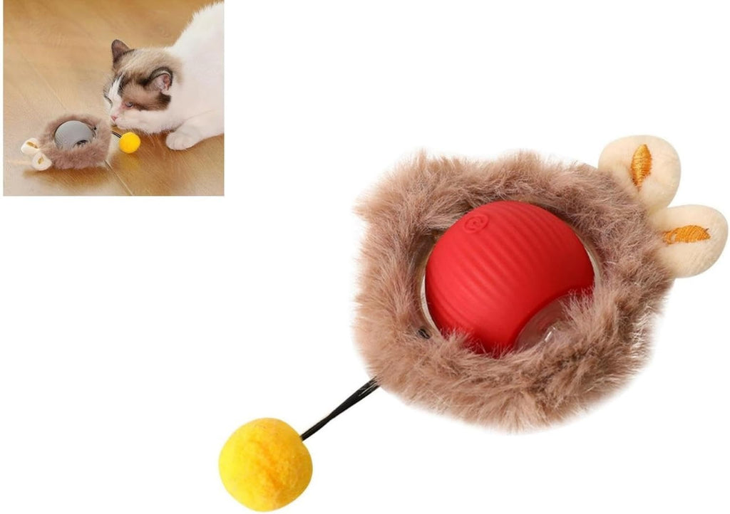 Automatic Interactive Pet Rolling Ball Toy