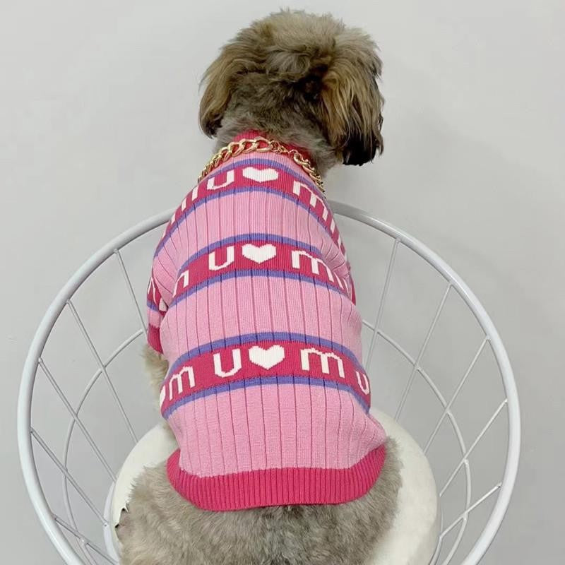 Thick Warm Pet Sweater for Dogs and Cats in Winter