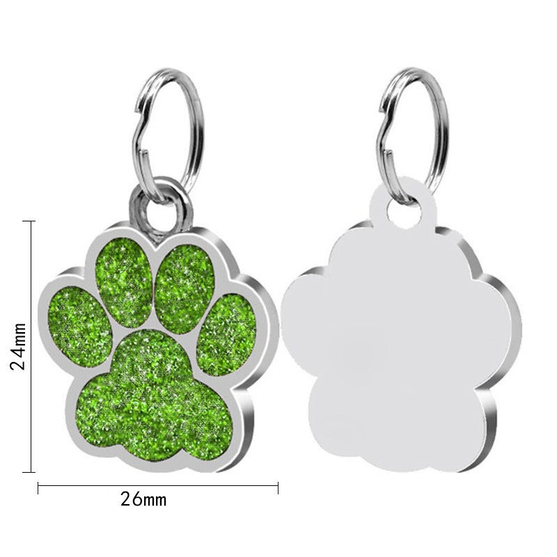 Stainless Steel Bone Pet ID Tag
