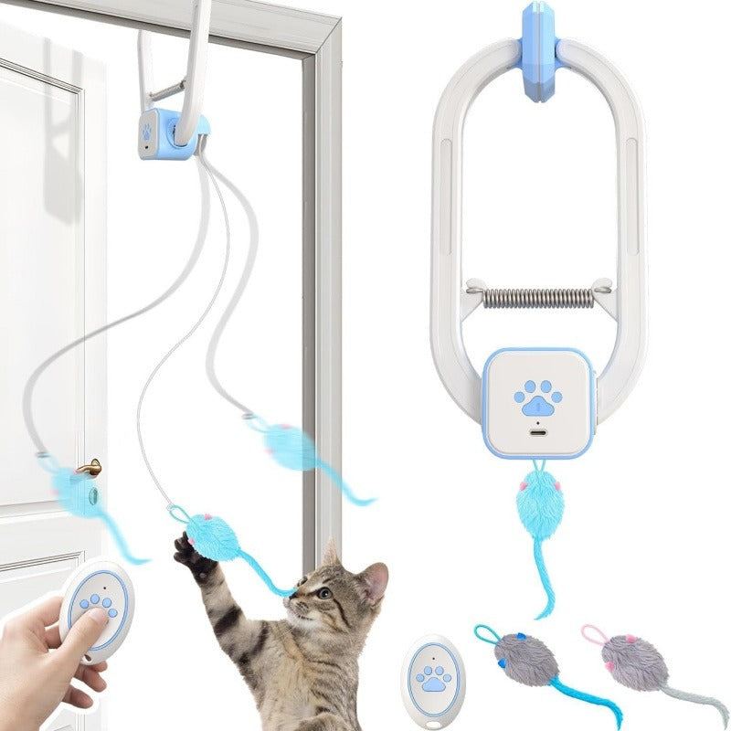 Rechargeable Electric Remote Cat Teaser Toy