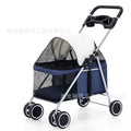 Portable Foldable Pet Stroller for Cats and Dogs
