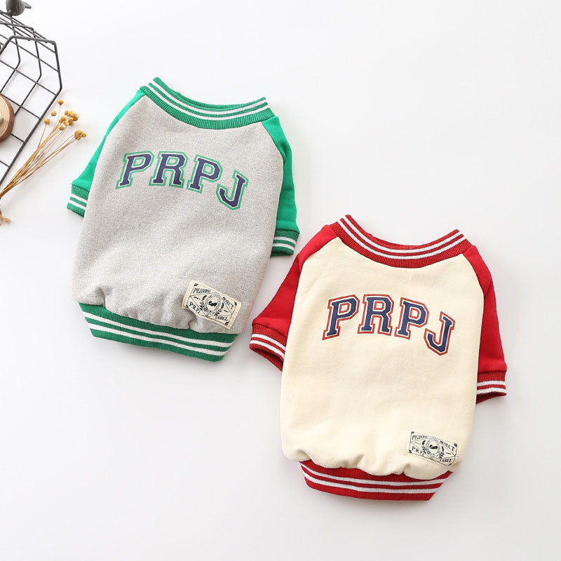 Korean Style Fleece Pet Hoodie for Dogs (Fall/Winter)