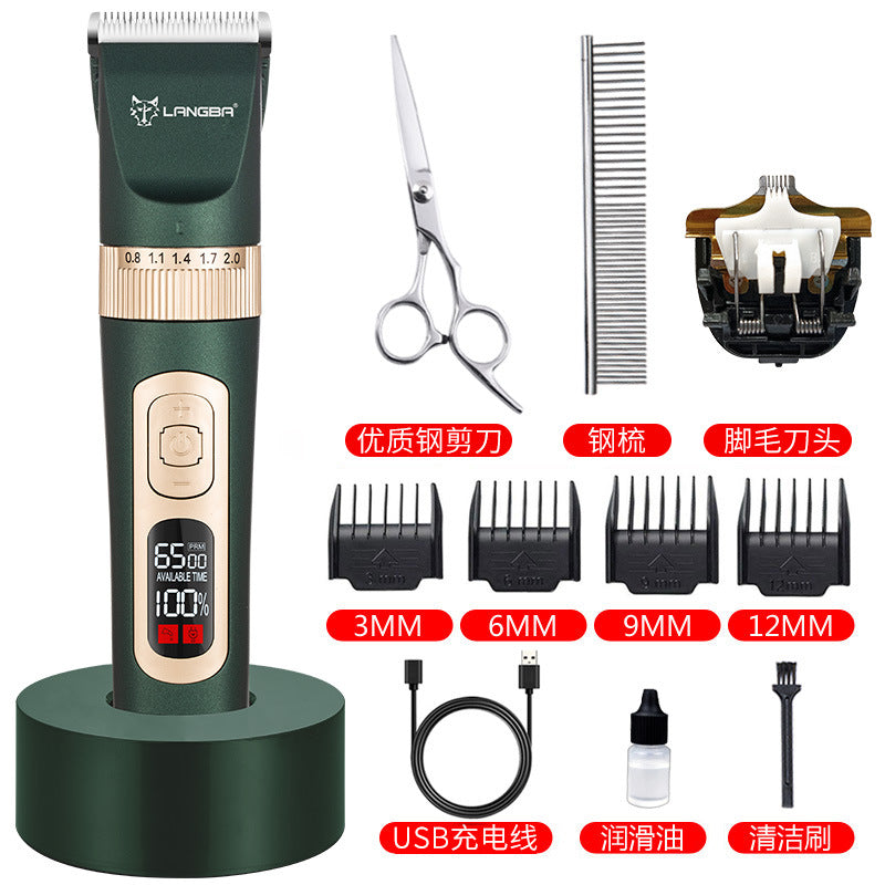 Rechargeable Pet Hair Clipper for Dogs and Cats