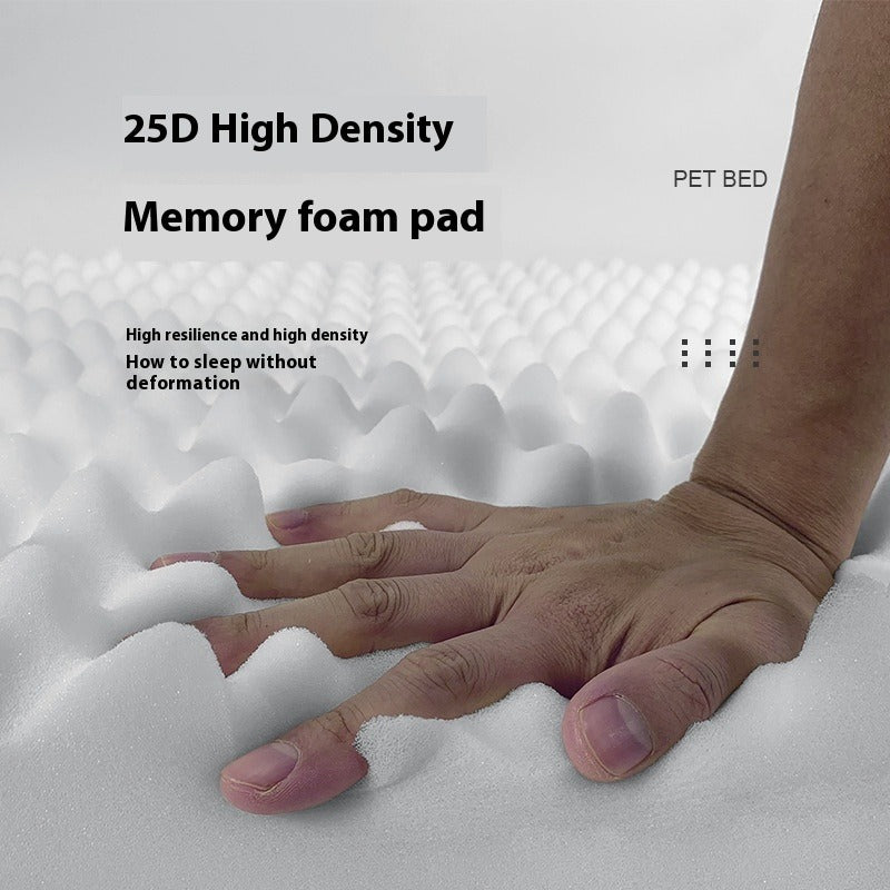 Memory Sponge Waterproof Dog Kennel