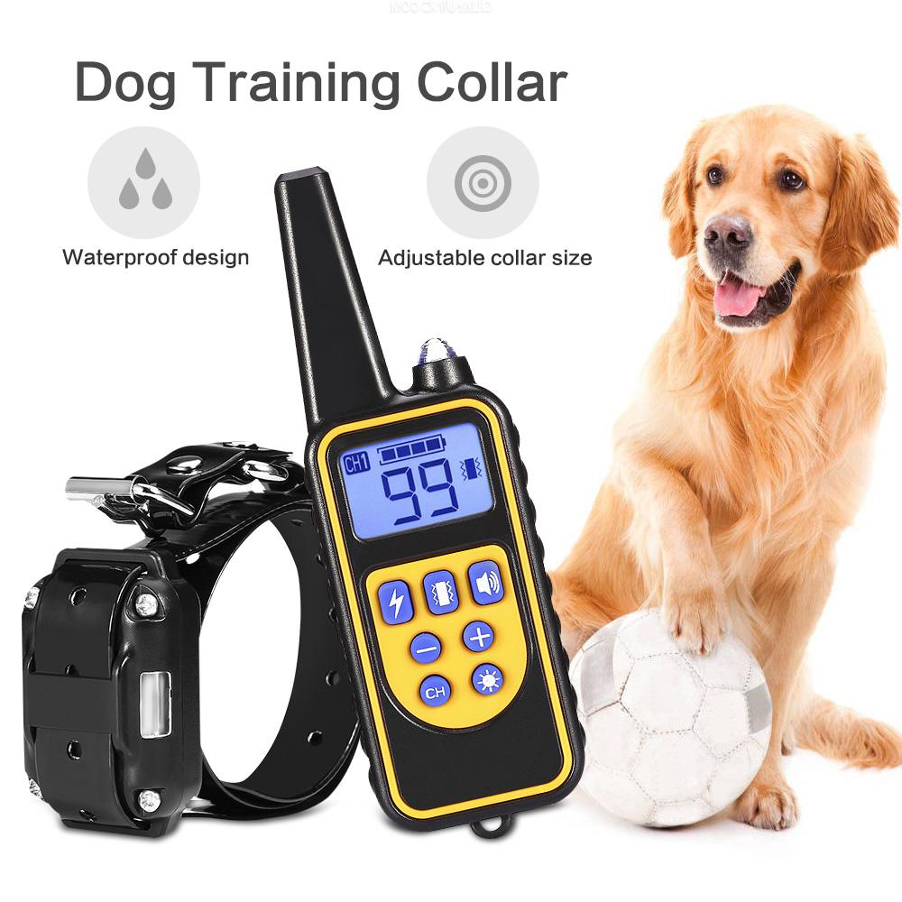 800m Waterproof Dog Training Collar with Vibration