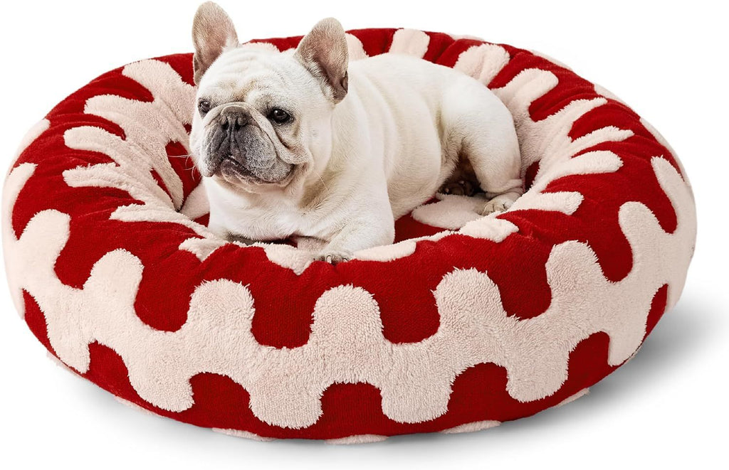 Round Plush Pet Bed