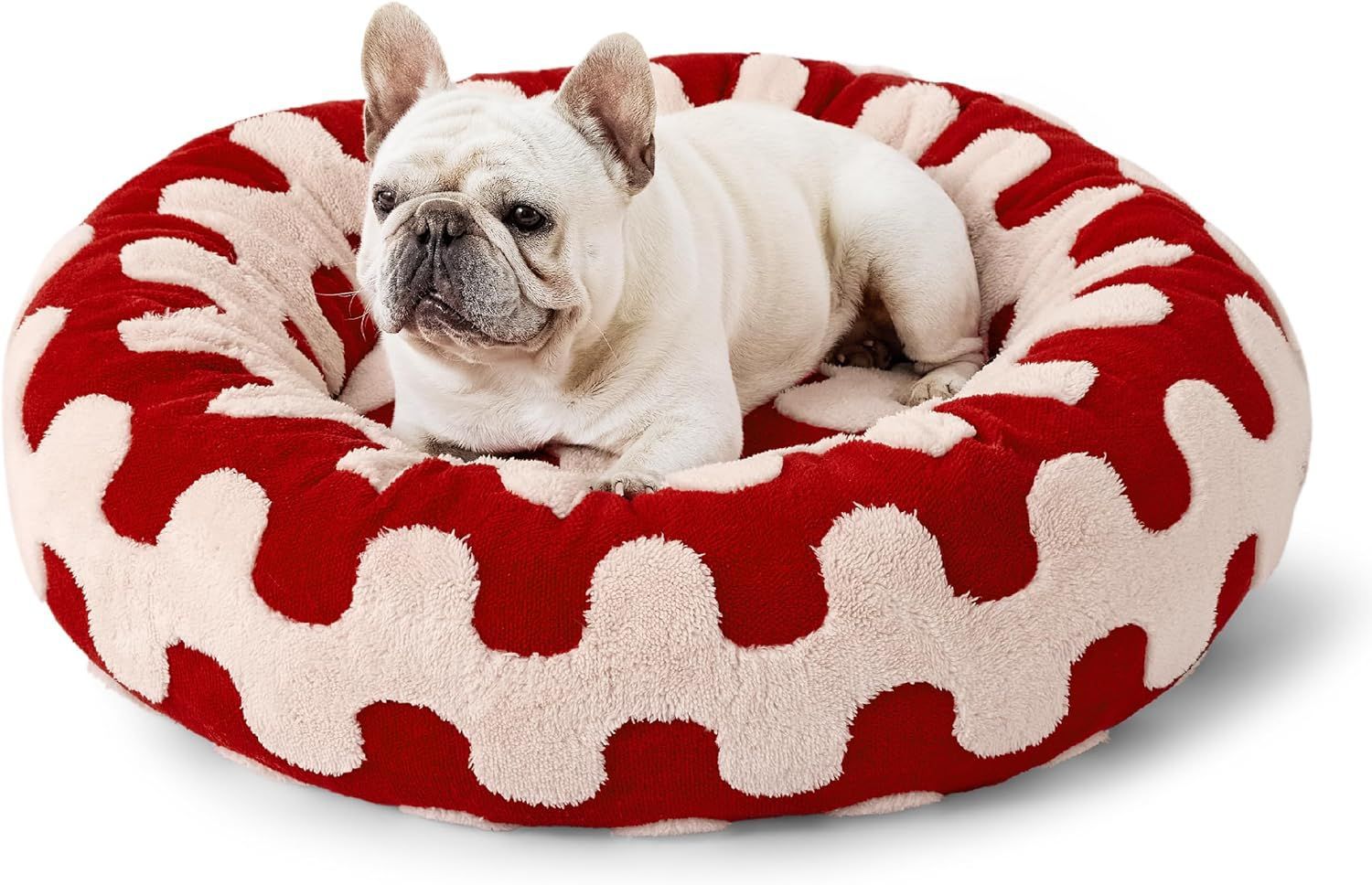 Round Plush Pet Bed