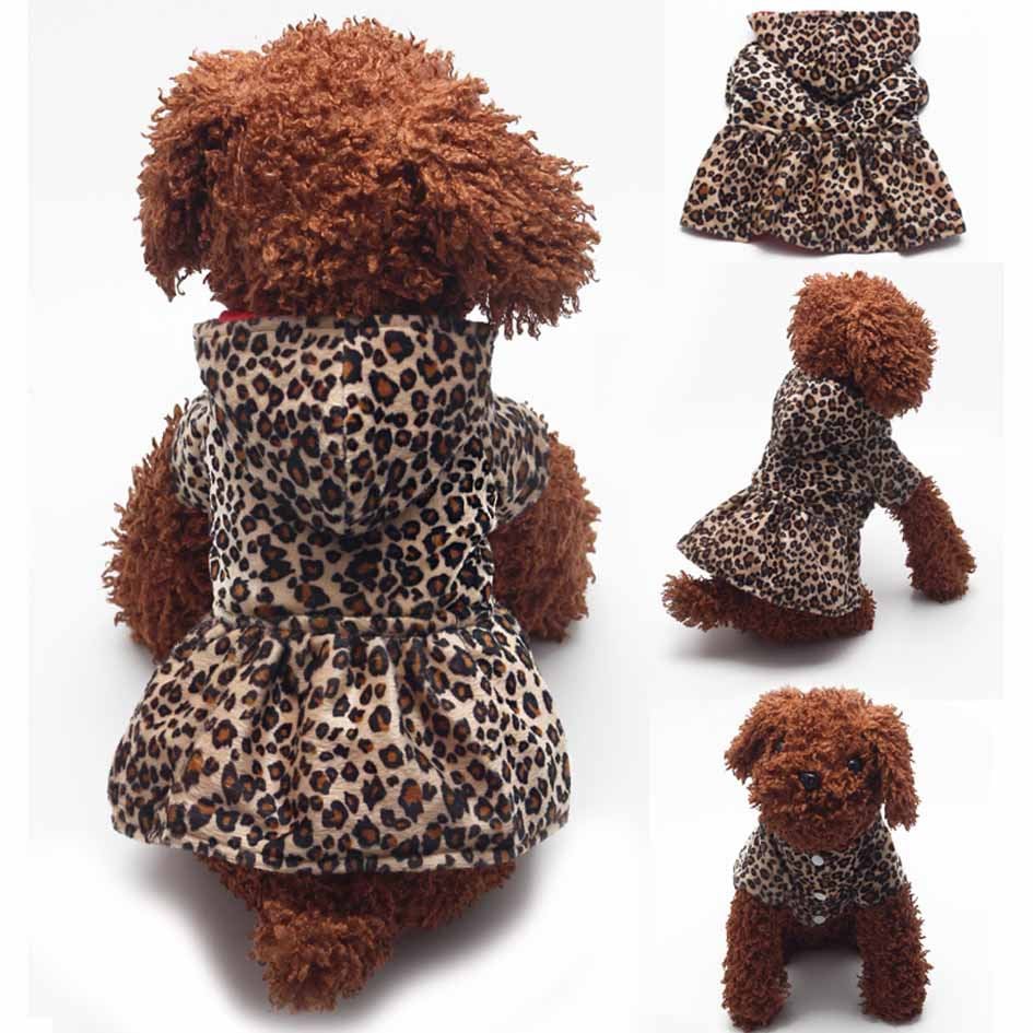 Reversible Leopard Print Cotton Dress