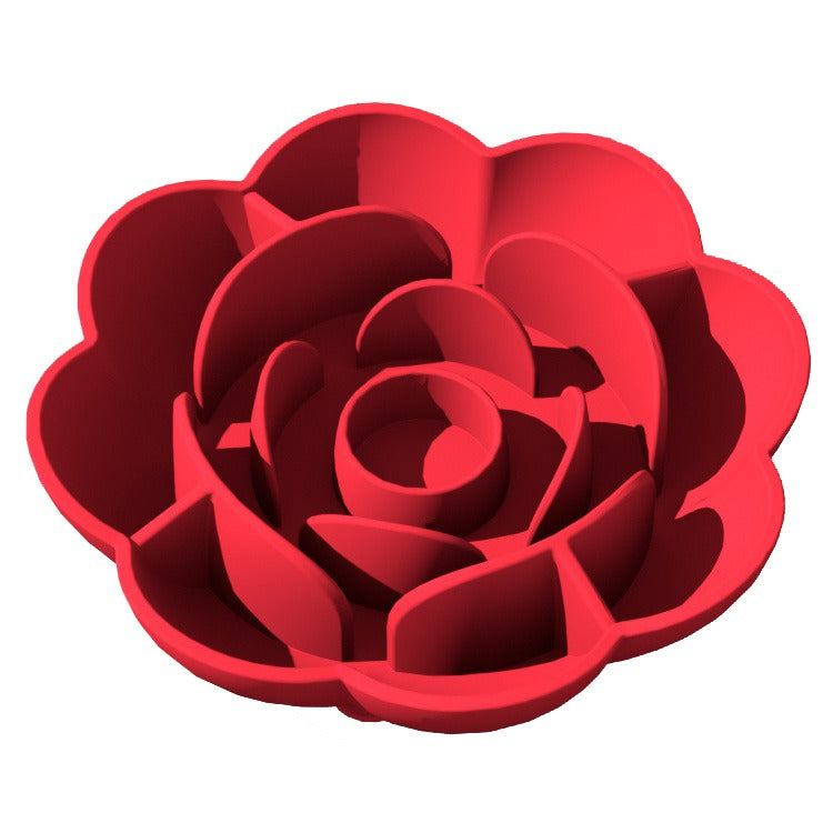 Non-slip Silicone Slow Feeder Dog Bowl