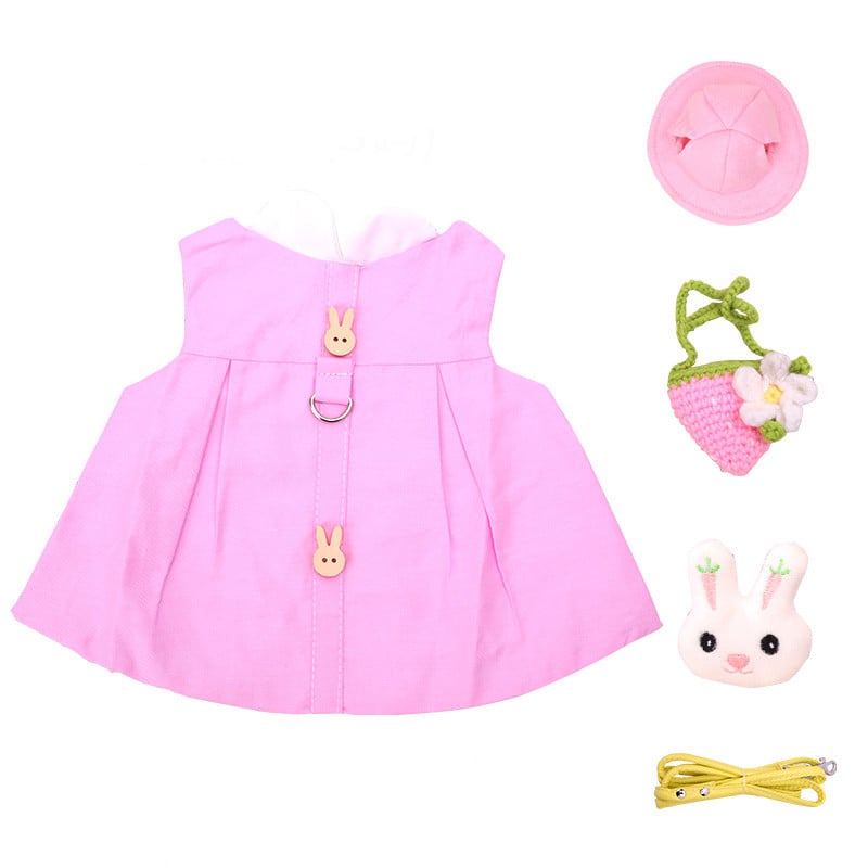 Summer Bunny Dress for Pets - Princess Style