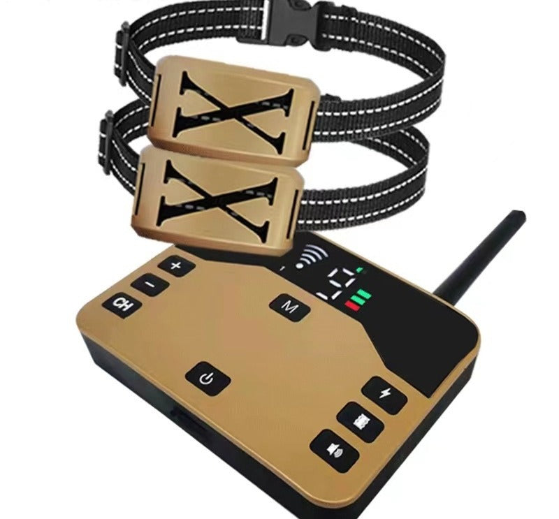 Wireless Dog Fence & Bark Control Collar