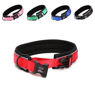 Reflective Dog Collar and Leash with Accessories