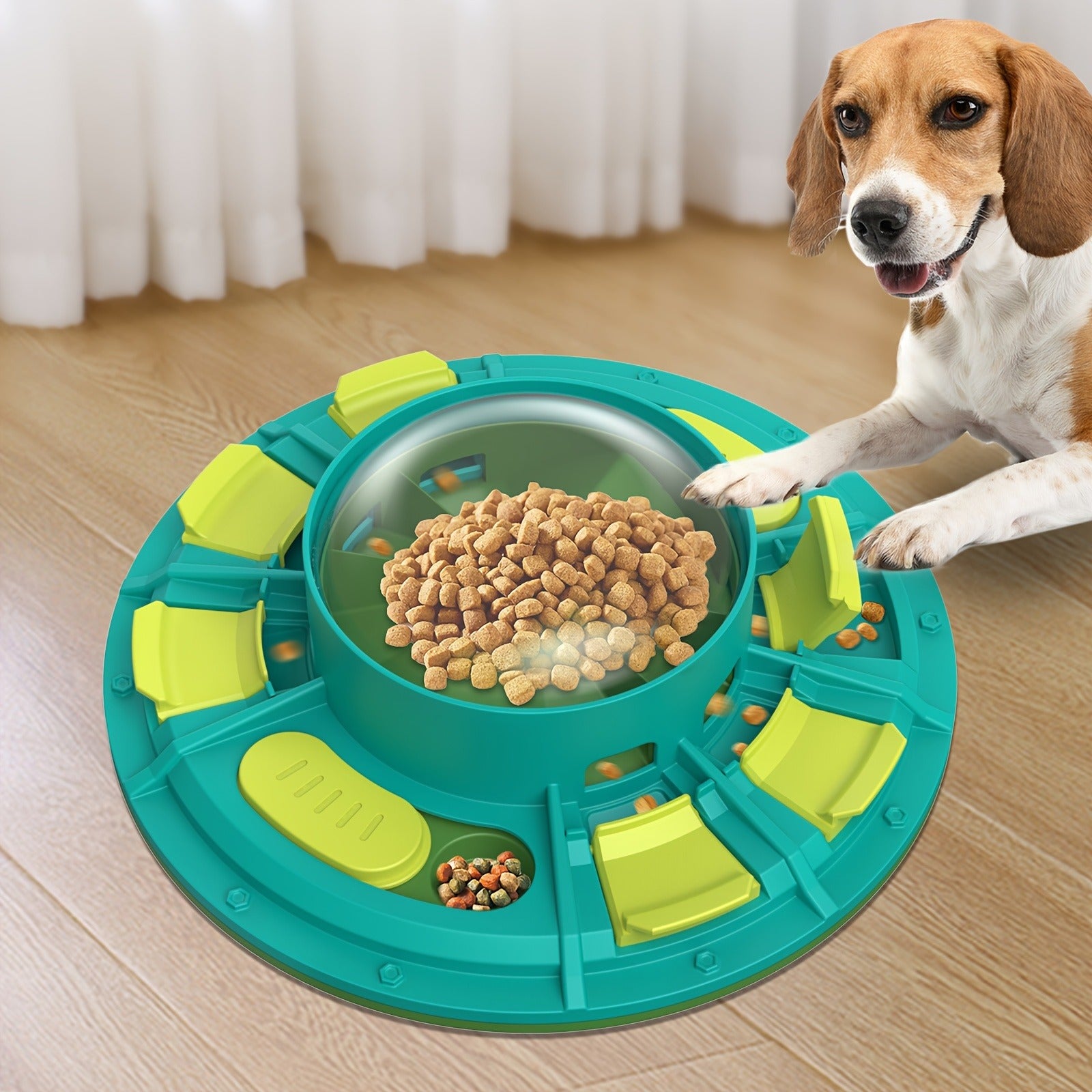 Interactive Dog Puzzle Slow Feeder Toy