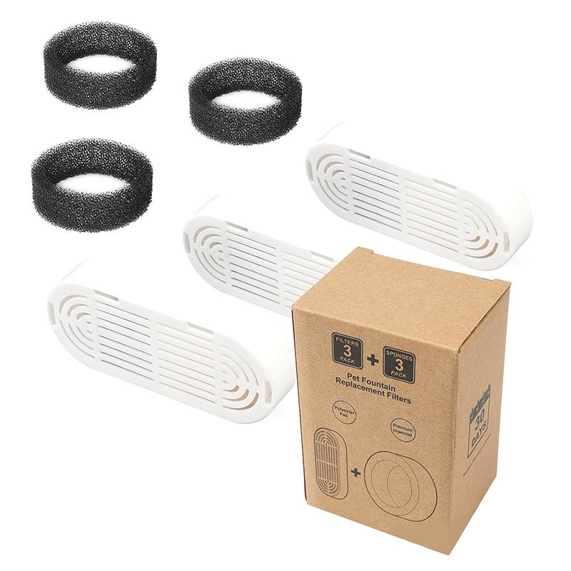 Pet Water Fountain Filters Large Capacity