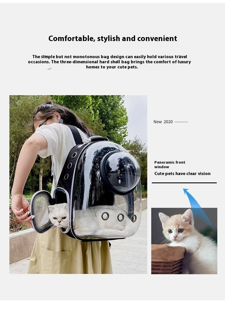 Transparent Cat Carrier Backpack