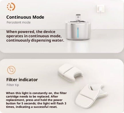 Large-capacity Intelligent Circulating Pet Water Fountain