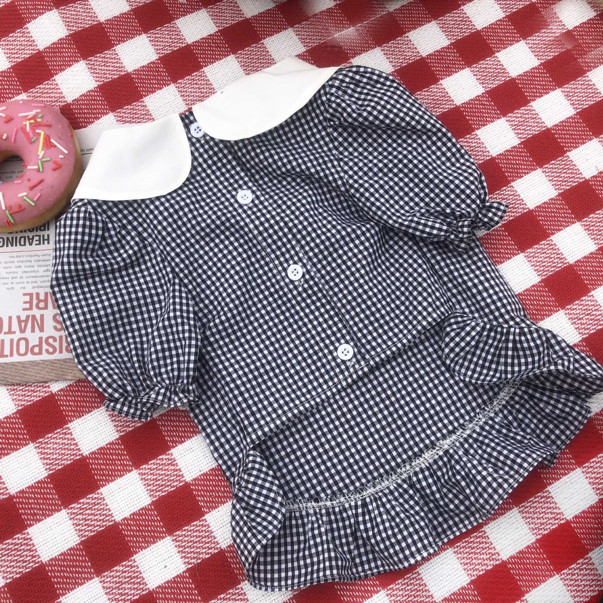 Summer Dress for Small Dogs - Princess Shirt Outfit