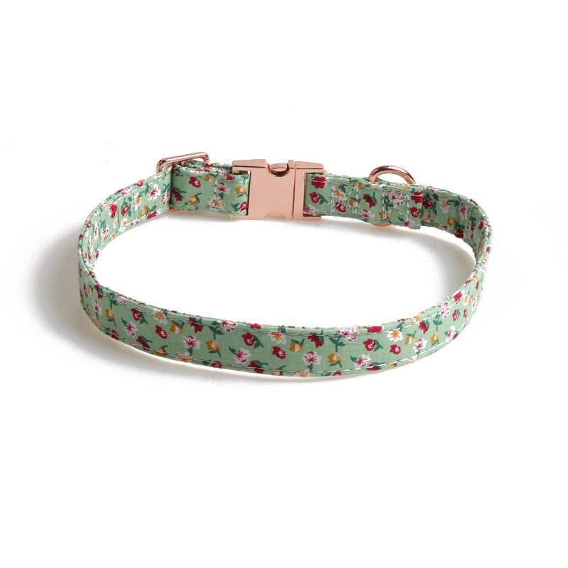 Metal Bow Pet Collar - Stylish and Durable Design