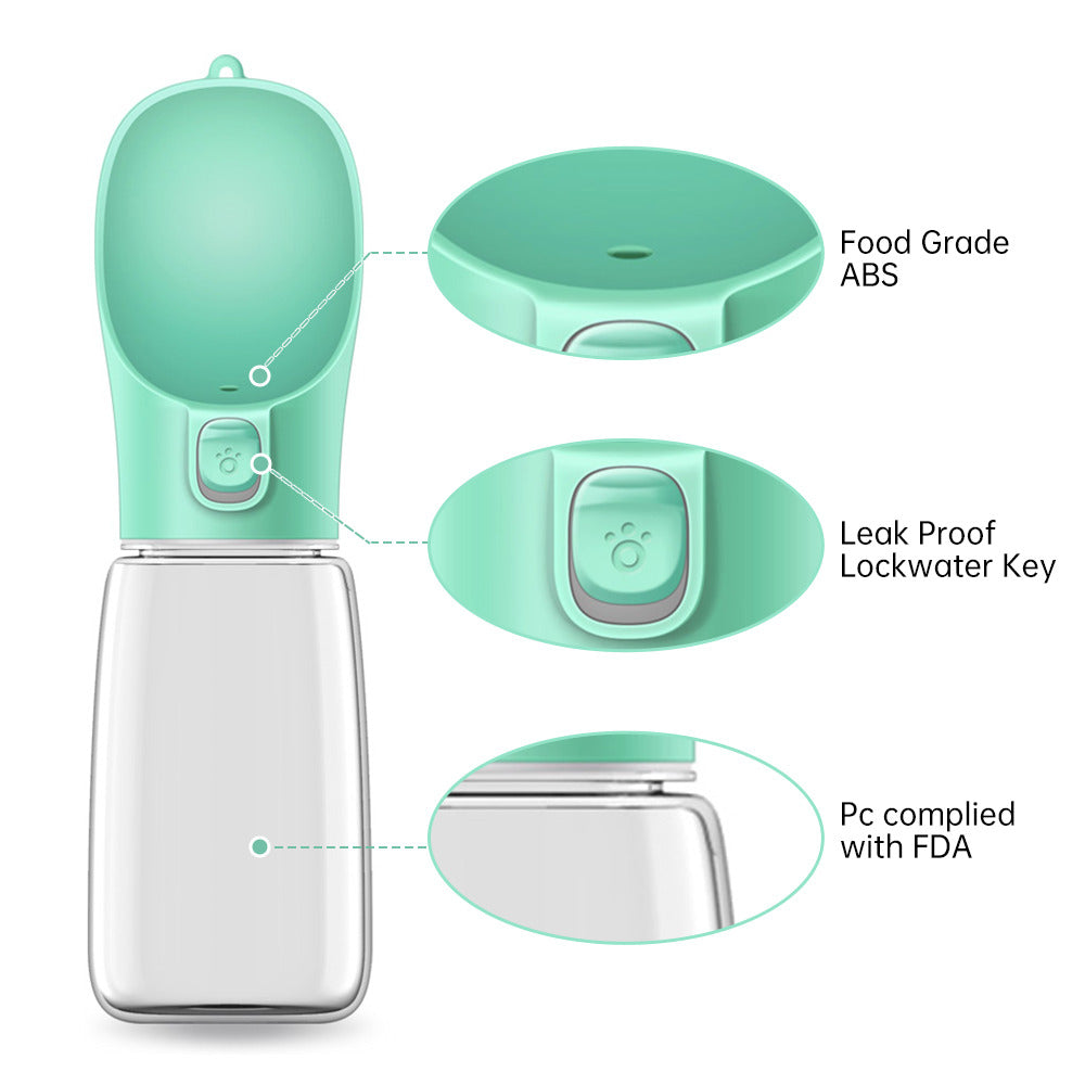 Portable Dog Food and Water Cup for Outdoor Travel