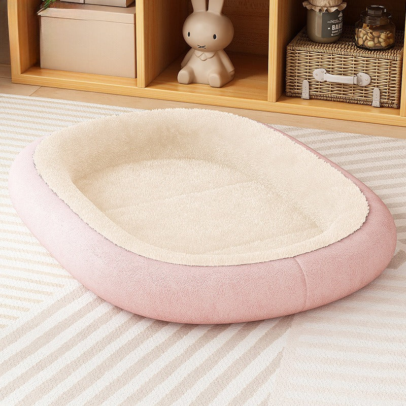 Winter Plush Pet Kennel Bed