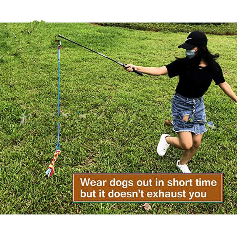Interactive Cotton Rope Dog Teaser Pull Training Toy