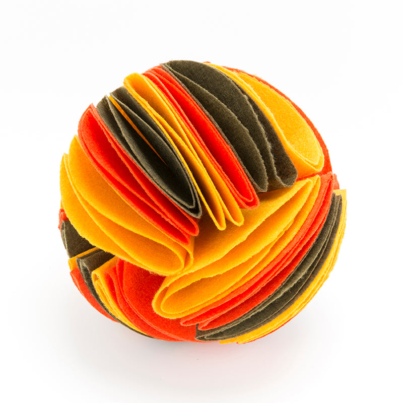 Foldable Dog Snuffle Ball for IQ Training Games