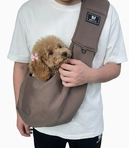 Compact Pet Carrier Shoulder and Crossbody Bag