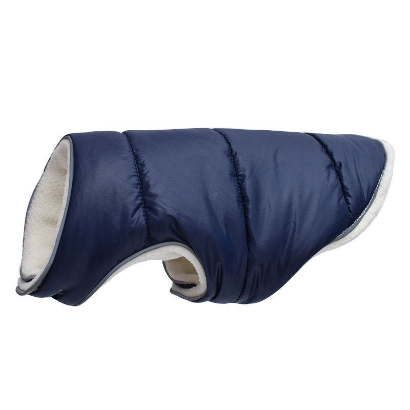 Reflective Cotton Vest for Golden Retriever & Samoyed